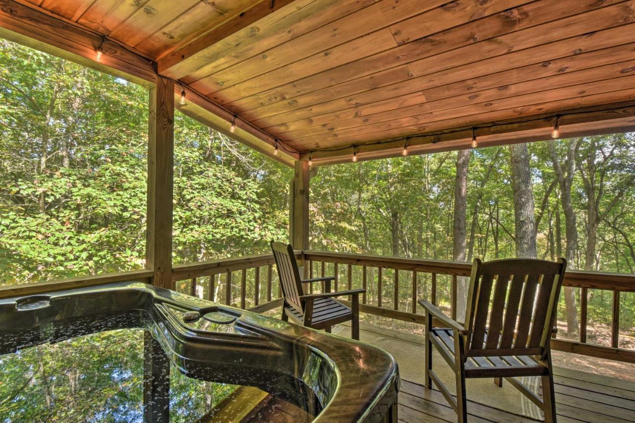 Blue Ridge Cabin Hot Tub, Fire Pit And Grill! ภายนอก รูปภาพ