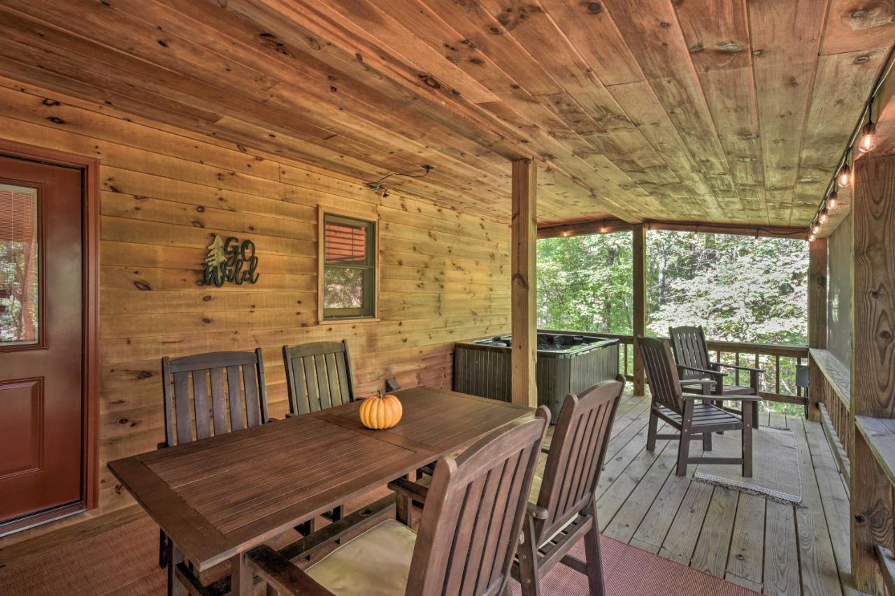 Blue Ridge Cabin Hot Tub, Fire Pit And Grill! ภายนอก รูปภาพ
