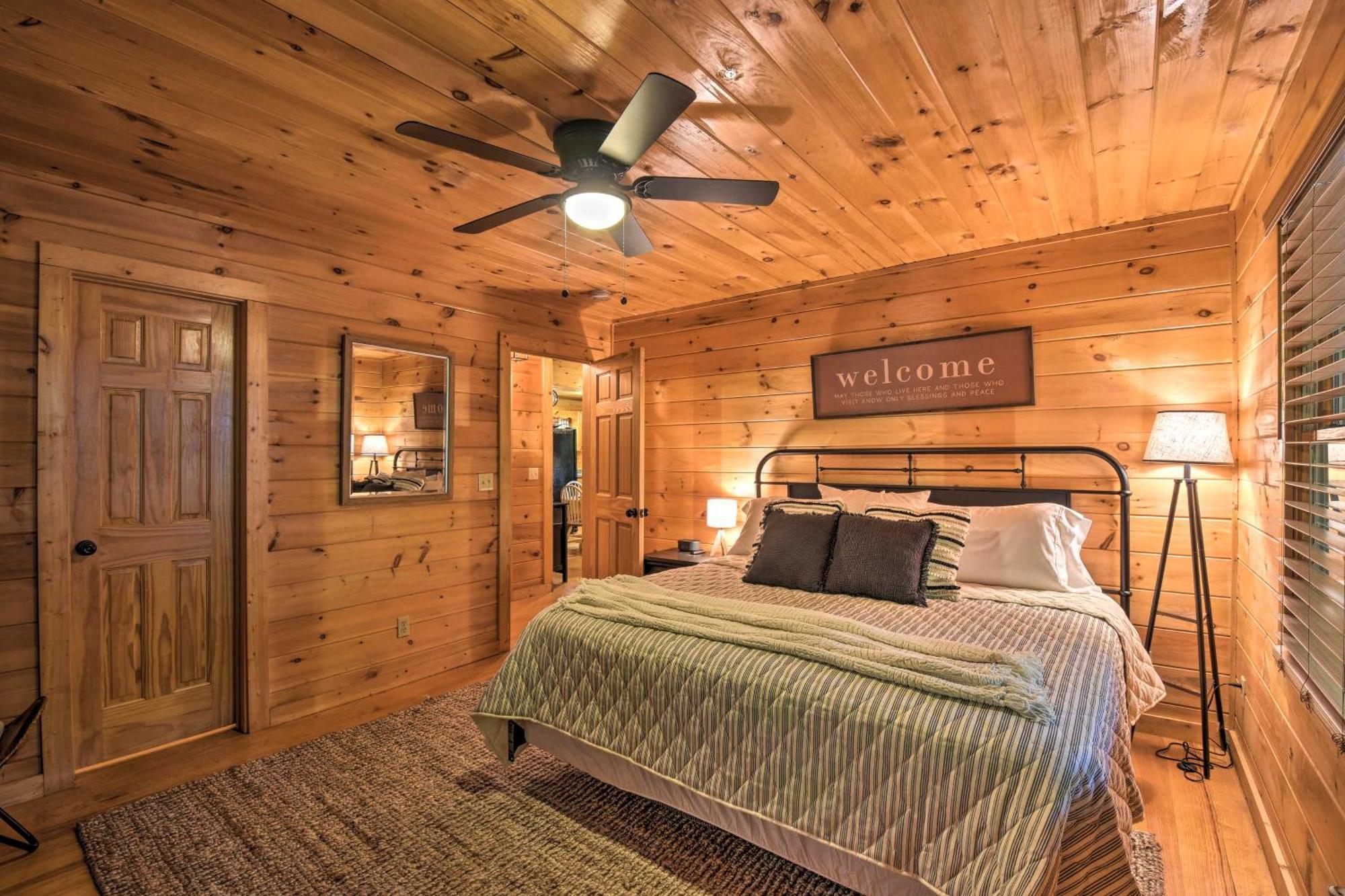Blue Ridge Cabin Hot Tub, Fire Pit And Grill! ภายนอก รูปภาพ
